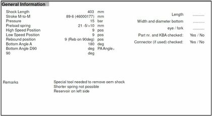 Touratech Progressive - With EERA - Black Fork springs