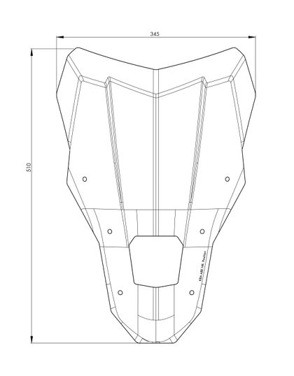 Touratech L - Transparant Windscherm