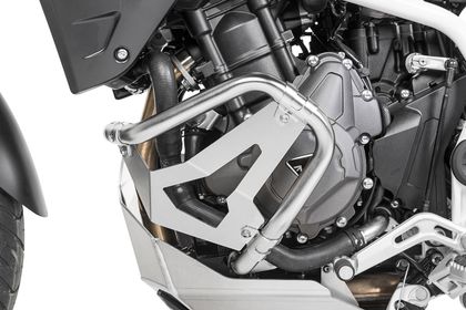 Touratech Crash-bar reinforcement - Silver Crash bar