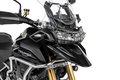 Touratech Een snelsluiting - Zwart Koplampbescherming Ref: TRT00135A / 01-424-5095-0 