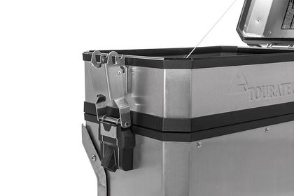 Valise Touratech Extension pour valise d'origine - Volume BOOSTER (la paire) - Argent