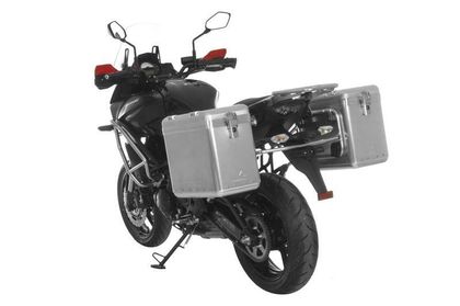 Valise Touratech ZEGA Mundo 38/38 - Support noir inclus - Alu