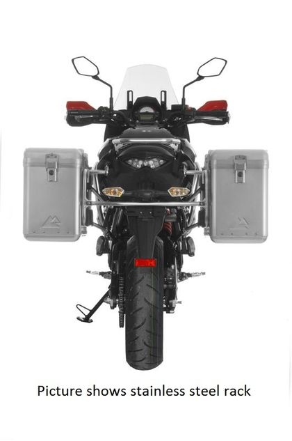 Valise Touratech ZEGA Mundo 38/38 - Support noir inclus - Alu