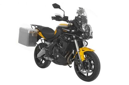 Valise Touratech ZEGA Mundo 38/38 - Support noir inclus - Alu