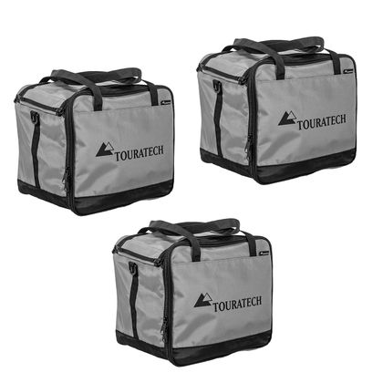 Touratech für ADV-Koffer und Topcase (3 Taschen) - grau Innentasche Ref : TRT00261A / 01-035-5816-0 BMW 1300 R 1300 GS ADVENTURE - 2024 - 2026