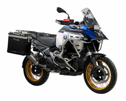 Valise Touratech Kit complet ZEGA Pro 38/38 - Support gris inclus - Anodisé noir