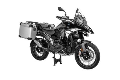 Valise Touratech Kit complet ZEGA Evo 38/38 - Support noir inclus - Anodisé gris