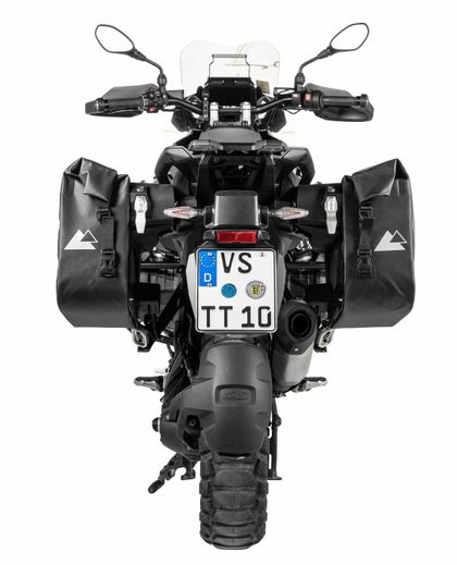 Touratech Endurance - voor Vario BMW ondersteuning - Blauw Zadeltassen