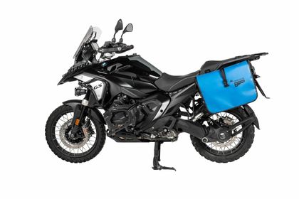Touratech Endurance - voor Vario BMW ondersteuning - Blauw Zadeltassen