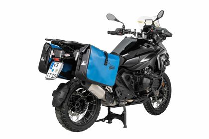 Touratech Endurance - voor Vario BMW ondersteuning - Blauw Zadeltassen