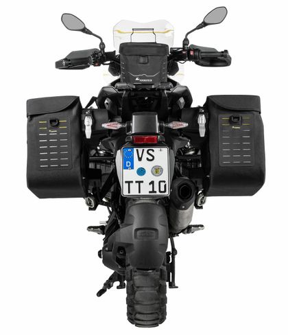Touratech Plug & Play x2 - voor Vario BMW steun - Zwart Zadeltassen