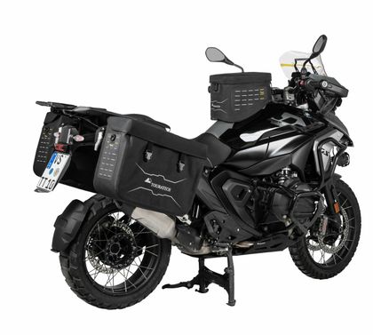 Touratech Plug & Play x2 - voor Vario BMW steun - Zwart Zadeltassen