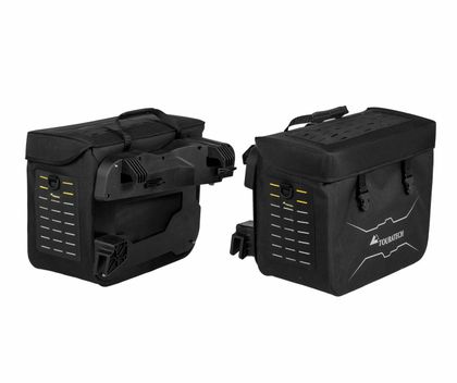 Touratech Plug & Play x2 - voor Vario BMW steun - Zwart Zadeltassen