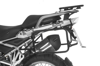 Touratech Stainless steel - Black Luggage rack