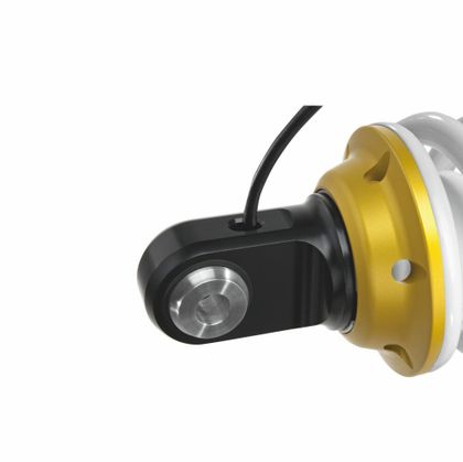 Kit suspension Touratech Plug & Travel EVO avec abaissement - 25 mm - Noir - Jaune