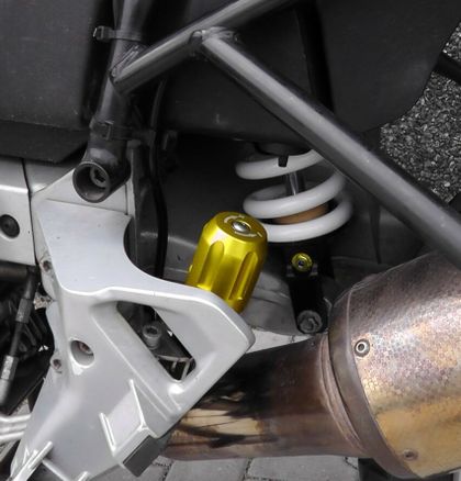 Touratech Back - Level 2 - White Shock absorber