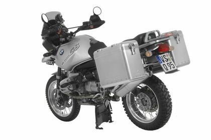 Valise Touratech ZEGA Mundo 38/45 - Support gris inclus - Alu