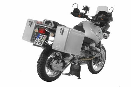 Valise Touratech ZEGA Mundo 38/45 - Support gris inclus - Alu