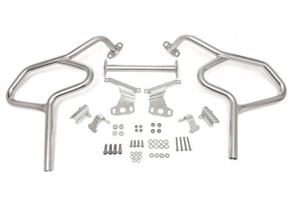 Touratech Crash-bar extensie - Zilver Motorbescherming