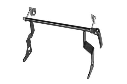 Touratech Windshield stabiliser with GPS mount adapter - Black Mounting kit for windscreen