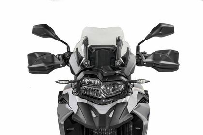 Touratech Additional spoiler (the pair) - Black Hand protectors Ref : TRT00345A / 01-045-5665-0 