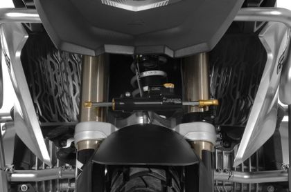 Touratech CSC with mounting kit - Black Steering damper