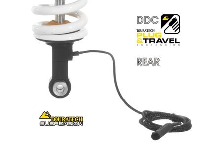 Kit suspension Touratech Avant / Arrière - Plug & Travel / DDA - Blanc