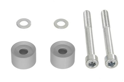 Rehausseur de guidon Touratech 20 mm - Argent