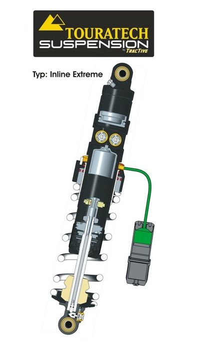 Touratech EXTREME - White Shock absorber