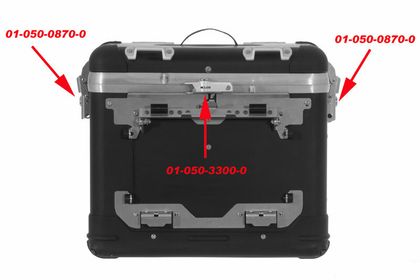 Touratech Für ZEGA Pro2 mit Lösenhebel - 2er-Pack Gepäckzylinder Universell