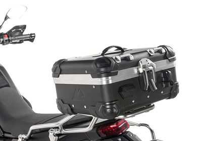 Touratech ZEGA Evo 25L - Rapid Trap - Schwarz eloxiert Top Case Universell