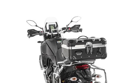Touratech ZEGA Evo 25L - Rapid Trap - Schwarz eloxiert Top Case Universell