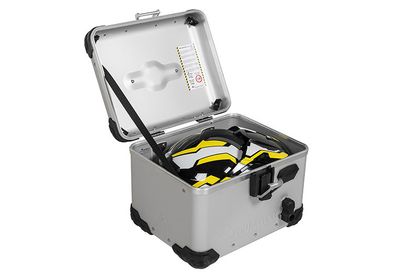 Touratech ZEGA Evo 38L - Rapid Trap - Anodisiert grau Top Case Universell