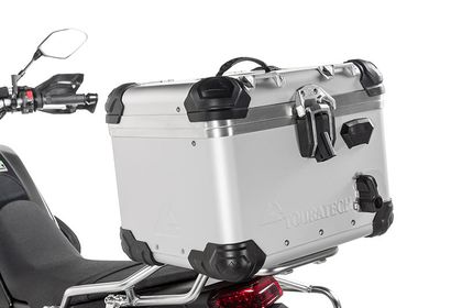 Touratech ZEGA Evo 38L - Rapid Trap - Anodisiert grau Top Case Universell