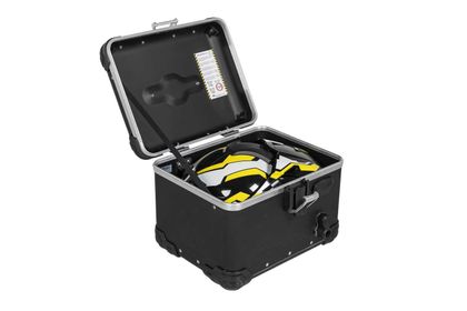 Touratech ZEGA Evo 38L - Rapid Trap - Schwarz eloxiert Top Case Universell