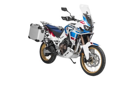 Valise Touratech Kit complet ZEGA Evo 31/38 - Support gris inclus - Anodisé gris