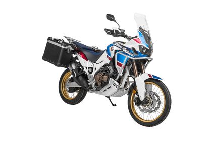 Valise Touratech Kit complet ZEGA Evo 38/45 - Support noir inclus - Anodisé noir