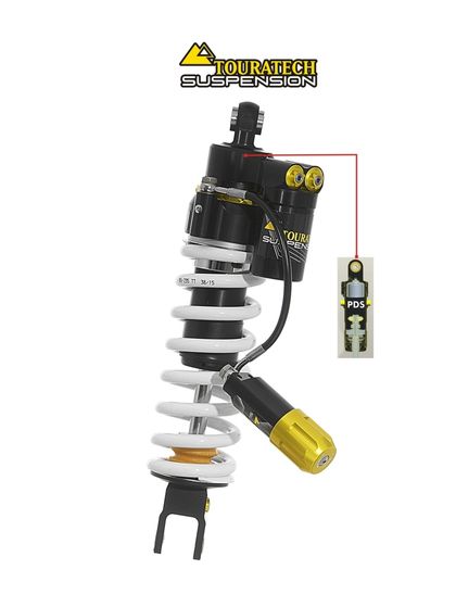 Touratech EXTREME - White Shock absorber Ref : TRT00590A / 01-403-5874-0 