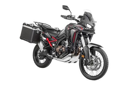 Valise Touratech Kit complet ZEGA Evo 38/45 - Support noir inclus - Anodisé noir