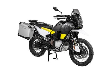 Touratech ZEGA Pro 31/38 - Schwarze Halterung inklusive - Grau eloxiert Seitenkoffer