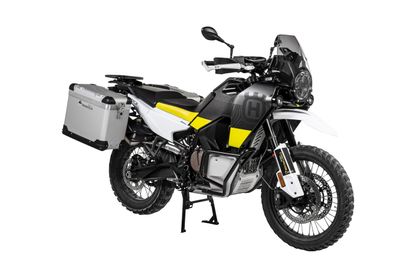 Touratech ZEGA Pro 38/45 - Schwarze Halterung enthalten - Grau eloxiert Seitenkoffer