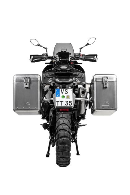 Valise Touratech ZEGA Mundo 38/45 - Support gris inclus - Alu Ref : TRT00646A / 01-414-6135-0 