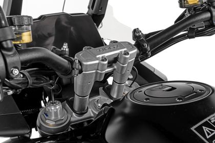 Rehausseur de guidon Touratech 40 mm - Argent