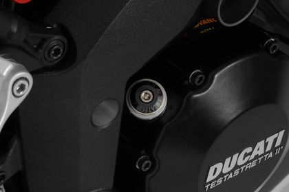 Bouchon de carter d'huile Touratech - Noir