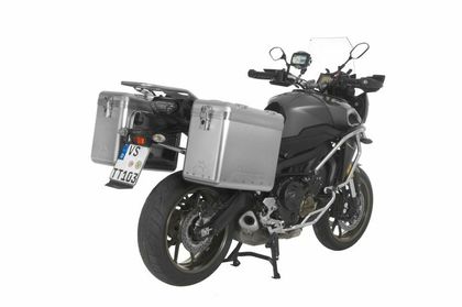 Valise Touratech ZEGA Mundo 38/38 - Support noir inclus - Alu