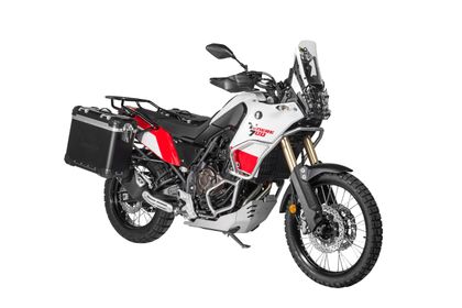 Valise Touratech Kit complet ZEGA Evo 31/38 - Support noir inclus - Anodisé noir