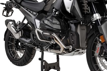Touratech Crash bar STREET met sliders - Zilver Motorbescherming Ref: TRT00756A / 01-035-5155-0 BMW 1300 R 1300 GS - 2023 - 2026