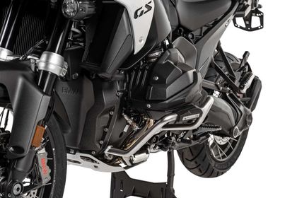 Touratech Crash bar STREET met sliders - Zilver Motorbescherming