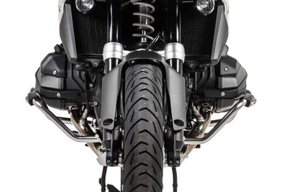 Touratech Crash bar STREET met sliders - Zilver Motorbescherming