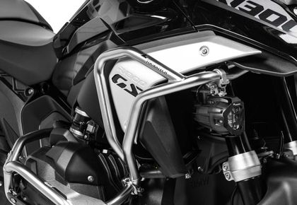 Touratech Crash bar kuip voor originele bescherming - Zilver Motorbescherming Ref: TRT00759A / 01-035-5166-0 BMW 1300 R 1300 GS - 2023 - 2026